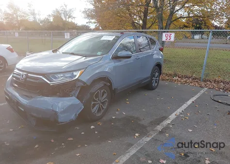 2020 Honda Cr-V Awd Ex-L из США, поврежденный, VIN 2HKRW2H82LH623610